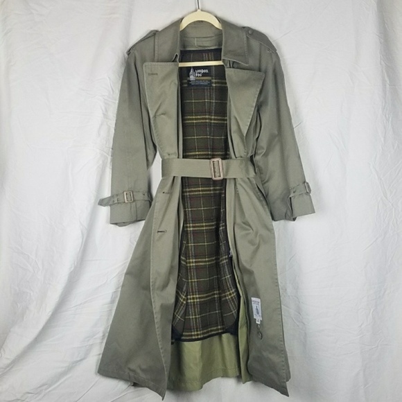 London Fog Jackets & Blazers - London Fog Trench Coat Petite 10